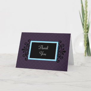 Elegant Dankeschön Card Dankeskarte