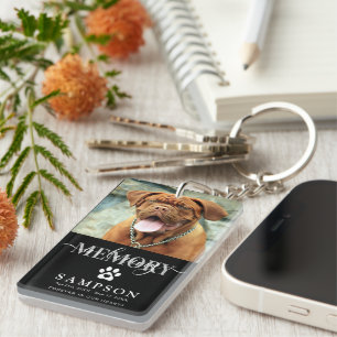 Élégant dans l'amour de la mémoire Pet perte photo