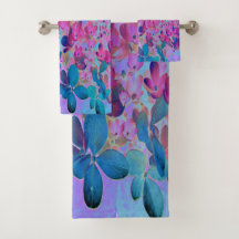 Elegant Dark Blue und Magenta Limelight Hydrangea