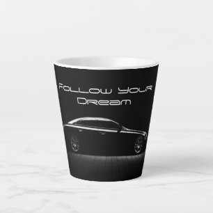 Elegant Dark Luxury Car Inspiration Milchtasse