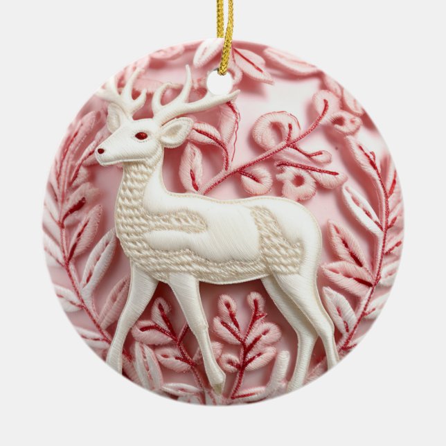 Elegant Deer Ornament (Vorne)