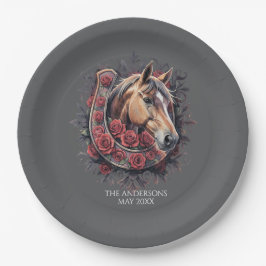 Elegant Derby Party Pappteller