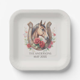 Elegant Derby Party Pappteller