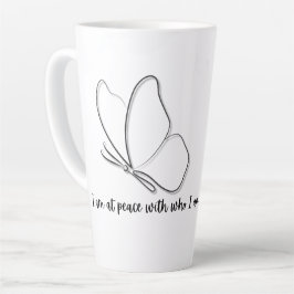 Elegant designed cushion Mug Milchtasse