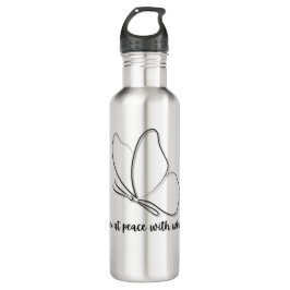 Elegant designed Glass Edelstahlflasche