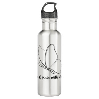 Elegant designed Glass Edelstahlflasche