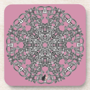 Élégant Dessous de verre Octa Glyph Dawn