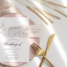 Elegant Destination Floral Save the Date