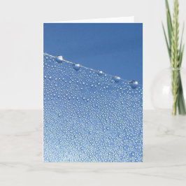 Elegant Dew Drop, Natur Meditation Poesie Karte