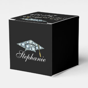 Elegant Diamond Graduation Cap Geschenkschachtel