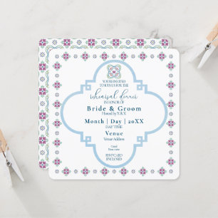 Élégant dîner de répétition Fiesta Invitation