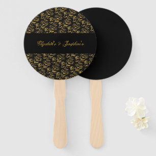 Elegant Dual Birthday Soiree Fächer