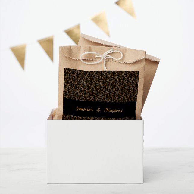 Elegant Dual Birthday Soiree Geschenktütchen (Party)