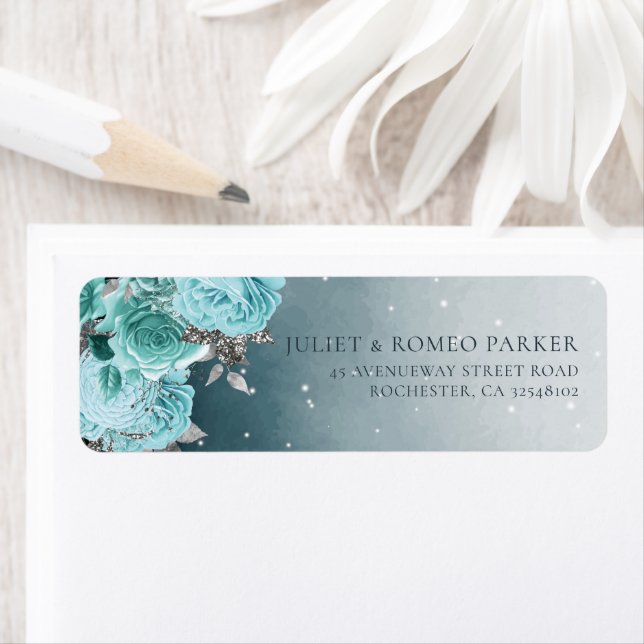 Elegant Dusty Blue Floral Wedding (Insitu)