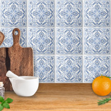 Elegant Dusty Blue und White