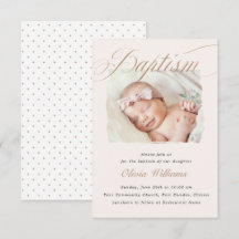 Elegant dusty Cream Scallops Christening Taufen