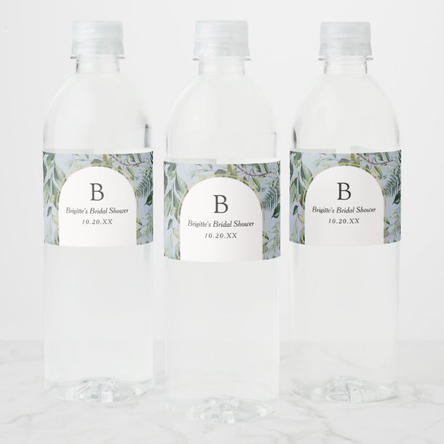 Elegant Dusty Hochzeit Botanischer Garten (Flaschen)