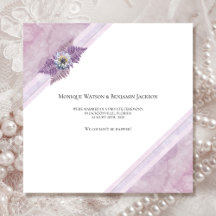 Elegant Dusty Rose Just Married Wedding