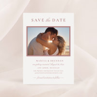 Elegant Dusty Rose Wedding Foto