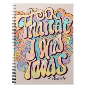 "Elegant Echoes" Notizblock