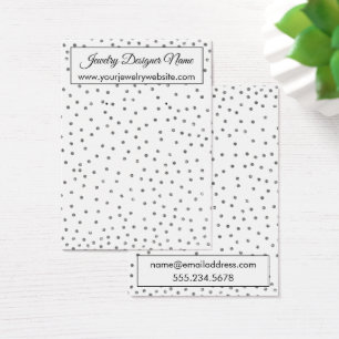 Élégant écran de support d'oreille en argent