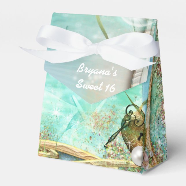 Elégant Enchanted Sea Beach Ballotins tropicaux (Verso)