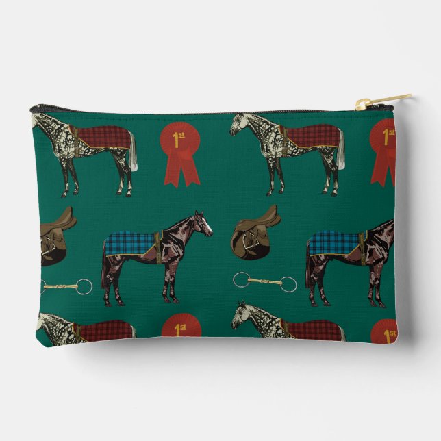 Elegant Equestrian Zubehörtasche (Rückseite)