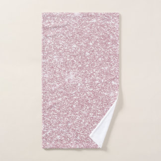 Elegant erröten rosa abstrakter trendy girly handtuch