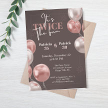 Elegant Es ist zweimal der Spaß gemeinsamen Geburt