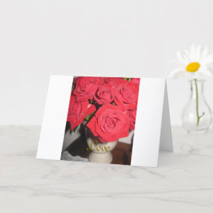 Élégant et moderne, carte d'amour