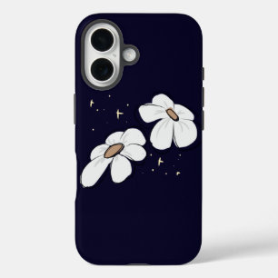 Élégant étui floral pour iPhone