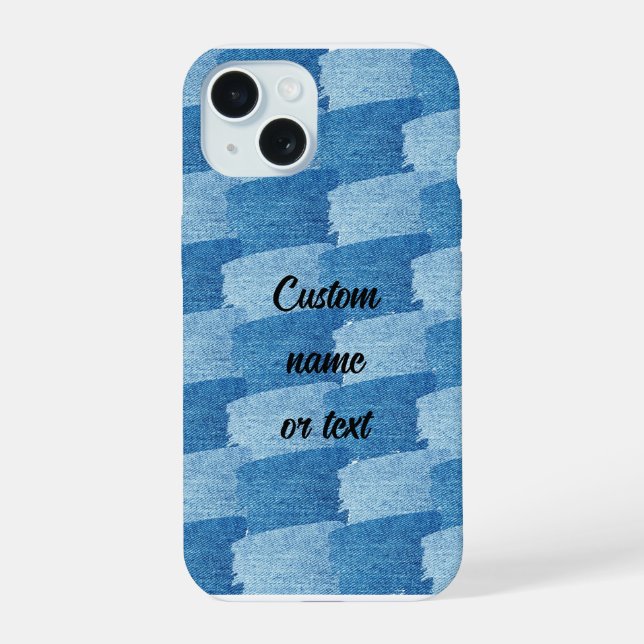 Élégant étui téléphonique personnalisable Blue Den (Verso)