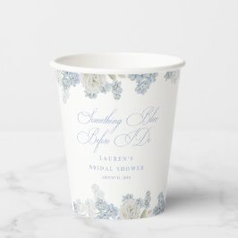 Elegant etwas Blau bevor ich Brautparty mache Pappbecher