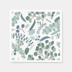 Elegant Eucalyptus Foliage Greenery Serviette