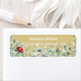 Elegant Eucalyptus Greenerity Design Rücksendeadre