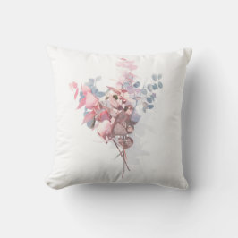 Elegant Eucalyptus Throw Pillow Kissen