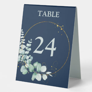 Elegant Eucalyptus Wedding Tischaufsteller