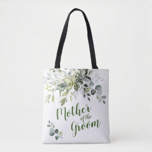 Elegant Eukalyptus Greenery Mutter des Bräutigams Tasche