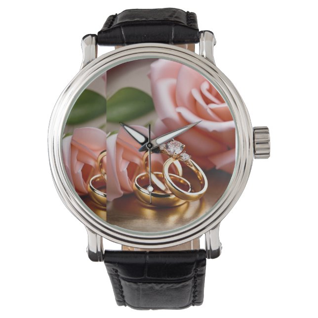 Elegant eWatch mit schönem Design - Stilvolle Sma Armbanduhr (Vorderseite)