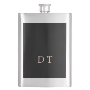 Elegant Executive DT Monogramm Gold Präsident Flachmann
