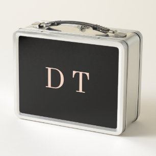 Elegant Executive DT Monogramm Gold Präsident Metall Brotdose