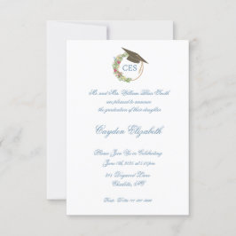 Élégant Faire-part de graduation et Invitations de