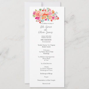 Élégant Faire-part de mariage Fleur sauvage