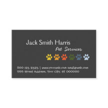 Elegant farbenfrohe Paws DOG Tierarzt