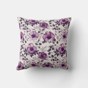 Elegant Farbige Stylische Romantische Florale Chic Kissen