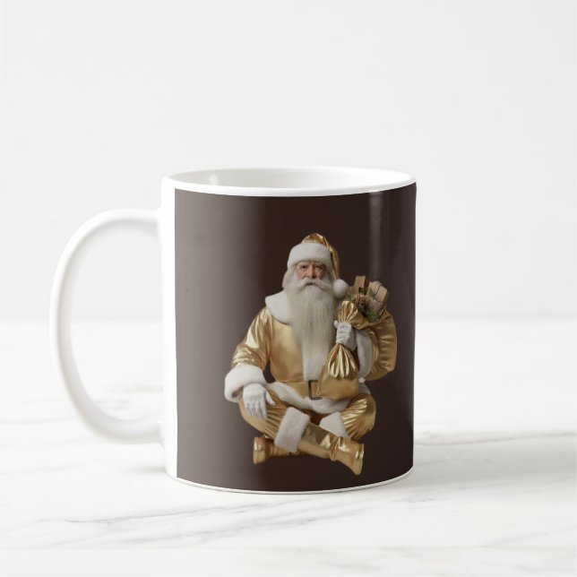 Elegant Festive Holiday Mug Design - Perfect  (Gauche)