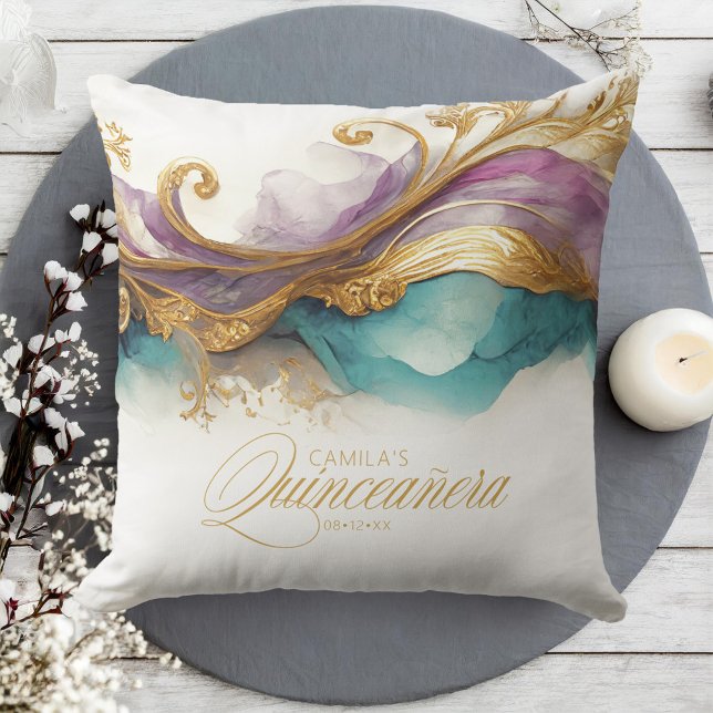 Elegant Fiesta Quinceanera ID1029 Kissen (Von Creator hochgeladen)