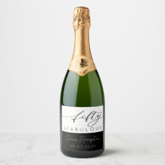 Elegant Fifty und Fabulous Bold 50. Geburtstag