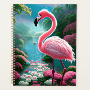 Élégant Flamant rose tropical-70852