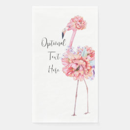 Elegant Flamingo Party Napkin Serviette